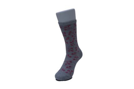 Custom 21s Polyester Flat-Knit Crew Socks | CFRI-00166