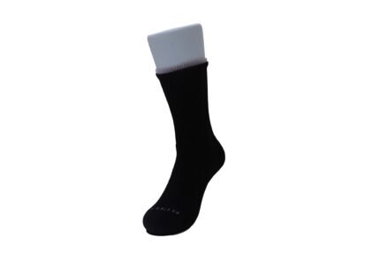 Custom 32s/2 Polyester Full-Terry Full-Cushion Crew Socks | CFRI-00168