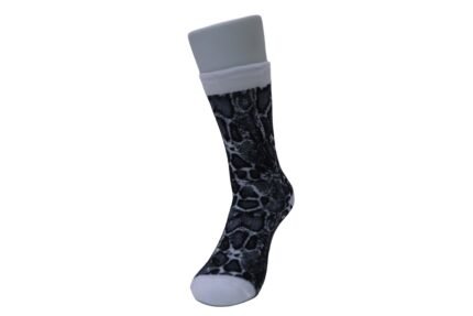 Custom 32s/2 Polyester Flat-Knit Crew Socks | CFRI-00186