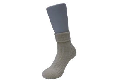 Custom 24s/2 Plush-Yarn Half-Brushed Crew Socks | CFRI-00189
